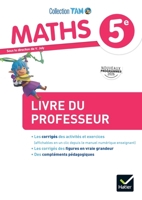 TAM Maths 5e - Ed. 2026 - Livre du professeur (French Edition) 240112702X Book Cover