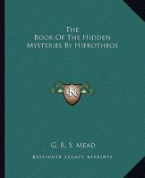 The Book of the Hidden Mysteries by Hierotheos 1417901187 Book Cover