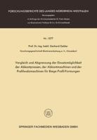 Vergleich Und Abgrenzung Der Einsatzmoglichkeit Der Abkantpressen, Der Abkantmaschinen Und Der Profilwalzmaschinen Fur Biege-Profil-Formungen 3663066010 Book Cover