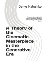 A Theory of the Cinematic Masterpiece in the Generative Era: Temporal Sovereignty, the Carriers of Density, and Why Technical Progress Makes Art Dearer (Monograph) B0H8PQ6JHF Book Cover