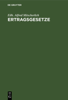 Die Ertragsgesetze (German Edition) 3112537734 Book Cover