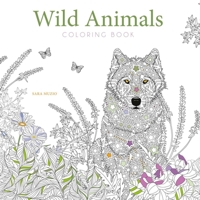 Wild Animals Coloring Book 8854418390 Book Cover