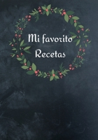 Mi favorito Recetas 0675883717 Book Cover