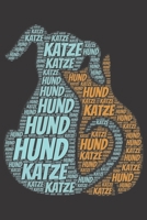 Hund und Katze: Notizbuch, Notizblock - Kariert, Karierte, Kariertes, Karo-Raster - DIN A5, 120 Seiten - Notizen, Ideen, Gedanken, Erinnerungen, Termine, Planer, Tagebuch, Organisation 1700629379 Book Cover