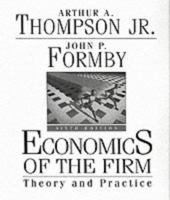 Economics of the Firm 0132242702 Book Cover