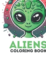 Aliens Coloring Book For Kids: Awesome Alien coloring book for all ages Preparing for the Future (Gold Aliens) B0CPT3ZXYQ Book Cover