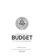 Fiscal Year 2013 Budget of the U.S. Government 1484060431 Book Cover