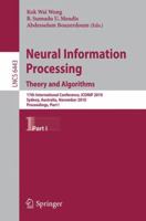 Neural Information Processing. Theory and Algorithms: 17th International Conference, ICONIP 2010, Sydney, Australia, November 21-25, 2010, Proceedings, Part I 3642175368 Book Cover