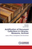 Acidification of Document Collections in Libraries, Museums, Archives 3659969788 Book Cover
