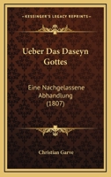 Ueber Das Daseyn Gottes 0341631493 Book Cover