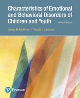 Characteristics of Emotional and Behavioral Disorders of Children and Youth 0023621419 Book Cover