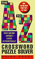 The A to Z Crossword Puzzle Solver 0380775182 Book Cover