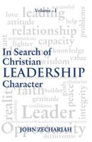 Insearch of Christian Leadership Vol. 1 8184654588 Book Cover