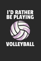 Volleyball Notizbuch: Volleyball Notizbuch f�r Liebhaber / Notizheft / Notizblock A5 (6x9in) Dotted Notebook / Punkteraster / 120 gepunktete Seiten 167888605X Book Cover
