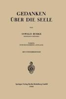 Gedanken Uber Die Seele 3540013210 Book Cover