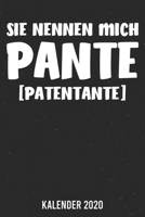 Kalender 2020: Patentante Pante A5 Kalender Planer für ein erfolgreiches Jahr - 110 Seiten (German Edition) 1671833325 Book Cover