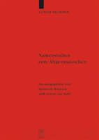 Namenstudien zum Altgermanischen (Erganzungsbande Zum Reallexikon Der Germanischen Altertumskunde) 3110201003 Book Cover