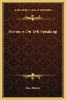 Sermons on Evil Speaking 9367148720 Book Cover