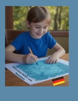 Tiere zum Malen und Gestalten (German Edition) B0DNWSCMR9 Book Cover