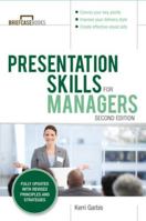 Presentation Skills for Managers 1259643964 Book Cover