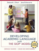 Developing Academic Language with the Siop Model 0137085249 Book Cover