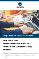 Wie kann man Kleinstunternehmern mit finanzieller Unterstützung helfen? 6205915979 Book Cover