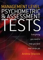Management Level Psychometric and Assessment Tests 1845280288 Book Cover