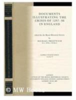 Documents Illustrating the Crisis of 1297-98 in England (Camden Fourth Series, V. 24) 0901050563 Book Cover