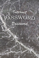 Internet Password book: Logbook Internet Address & Password alphabetical 110 Pages, 6 x 9 Write Journal Soft Cover Matte Finish 1661547427 Book Cover