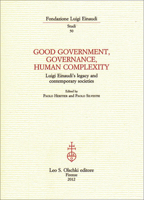 Good Government, Governance and Human Complexity 8822261615 Book Cover