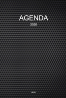 Agenda 2020 Nero: Annuale, Mensile, Settimanale e Giornaliera per 12 mesi A5 I Scadenzario e calendario tascabile per organizzare e scrivere appunti ... Tracker I Motivo Unicorno (Italian Edition) 1689142022 Book Cover