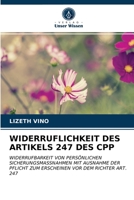 Widerruflichkeit Des Artikels 247 Des Cpp 6203372722 Book Cover
