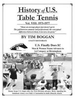 History of U.S. Table Tennis Volume 8 1495997820 Book Cover