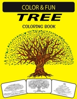 ARBRE LIVRE DE COLORIAGE: Nouveau livre de coloriage d'arbre à dessins uniques pour adultes B08L442N1F Book Cover