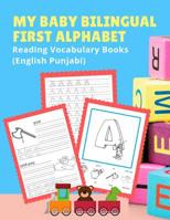 My Baby Bilingual First Alphabet Reading Vocabulary Books (English Punjabi): 100+ Learning ABC frequency visual dictionary flash cards childrens games language. Tracing workbook plus picture coloring  1075358647 Book Cover