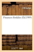 Finances féodales 2019230658 Book Cover
