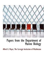 Papers from the Department of Marine Biology 1140450085 Book Cover