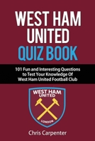 West Ham United Quiz Book 1718139187 Book Cover