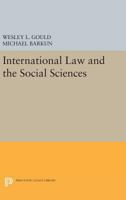 International law and the social sciences, 0691621004 Book Cover