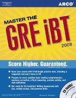 Master the GRE IBT 2008/e w/CD-ROM 0768924499 Book Cover