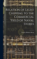 Relation of Light Chipping to the Commercial Yield of Naval Stores 1021925292 Book Cover