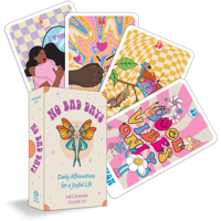 No Bad Days: Daily Affirmations for a Joyful Life (39 Full-Color Cards and 64-Page Guidebook) 1590035852 Book Cover