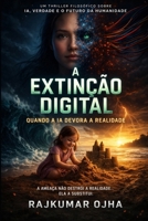 A EXTINÇÃO DIGITAL: Quando a IA Devora a Realidade (Colapso da Civilização) (Portuguese Edition) B0GTZJW7YG Book Cover