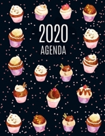 Cupcake Agenda 2020: Agenda di 12 Mesi con Calendario 2020 | Pianificatore Giornaliera (Italian Edition) 1661176259 Book Cover