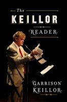 The Keillor Reader 0143127187 Book Cover