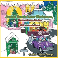 Auntie Bertie bans Christmas, rescue cats save the day, with a colourful twist. B0CPBFCMPX Book Cover