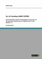 Zu: J.K. Rowling, HARRY POTTER 3638861082 Book Cover