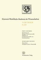 Natur-, Ingenieur- Und Wirtschaftswissenschaften: Vortrage . N 219 3531082191 Book Cover