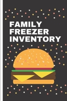 Family Freezer Inventory: keep track of the refrigerator's items: Make grocery shopping B084DH6B6J Book Cover