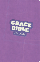 CSB Grace Bible for Kids, Purple Leathertouch (Dyslexia Friendly) B0GZ9P2SNG Book Cover